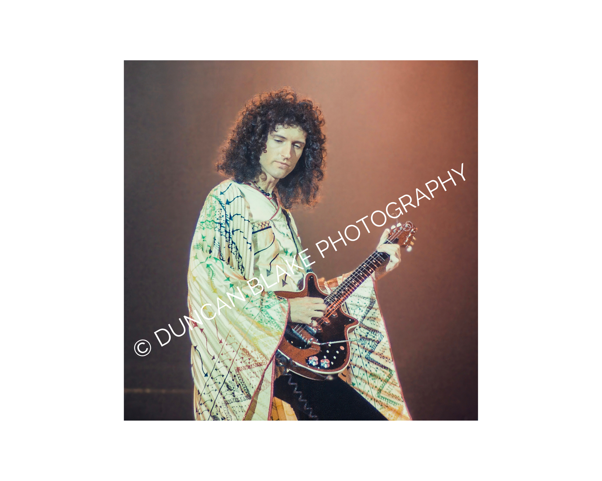 Brian May of Queen Limited Edition Photograph (1977) - Digital Download