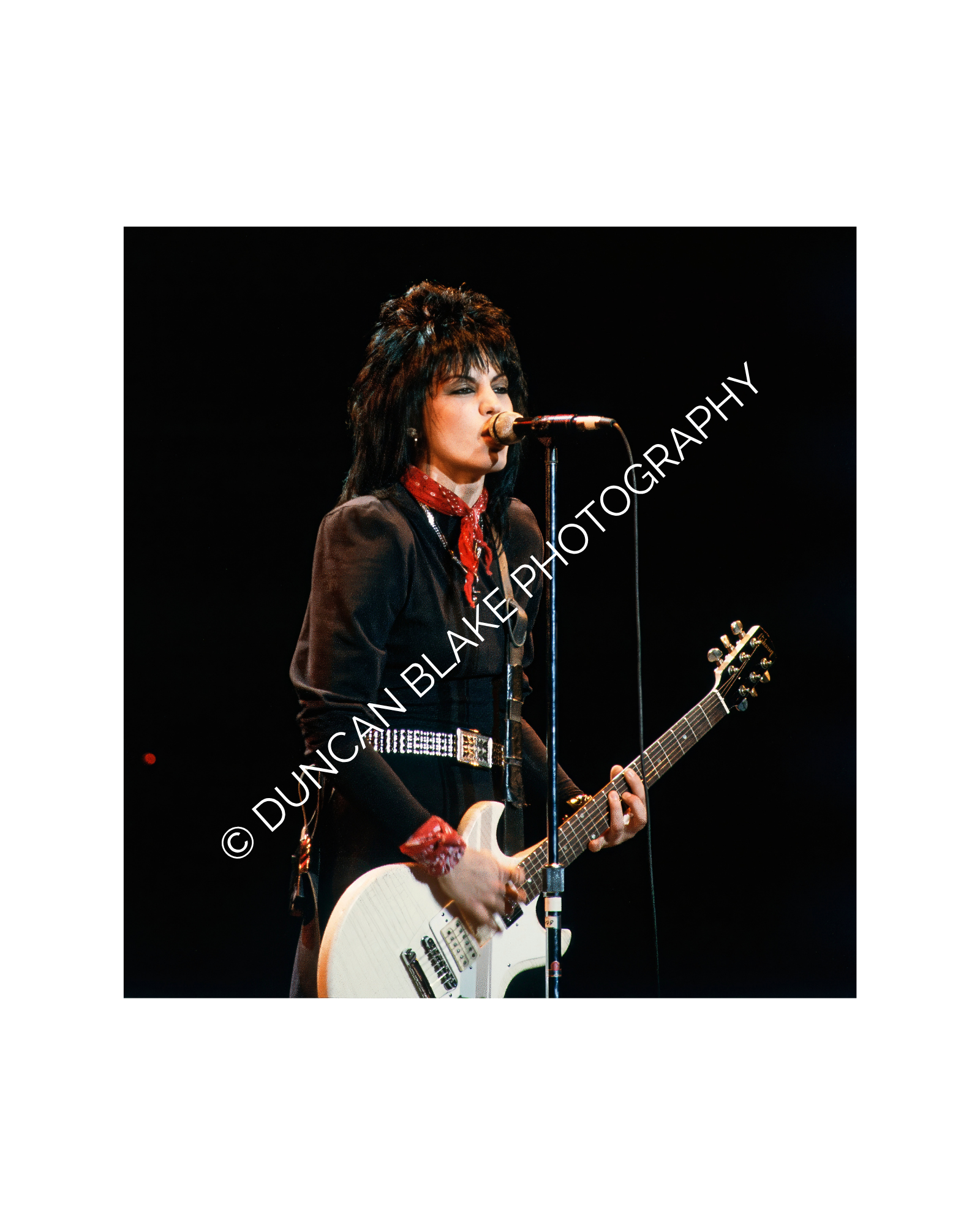 Joan Jett Limited Edition Photograph (1982) - Digital Download