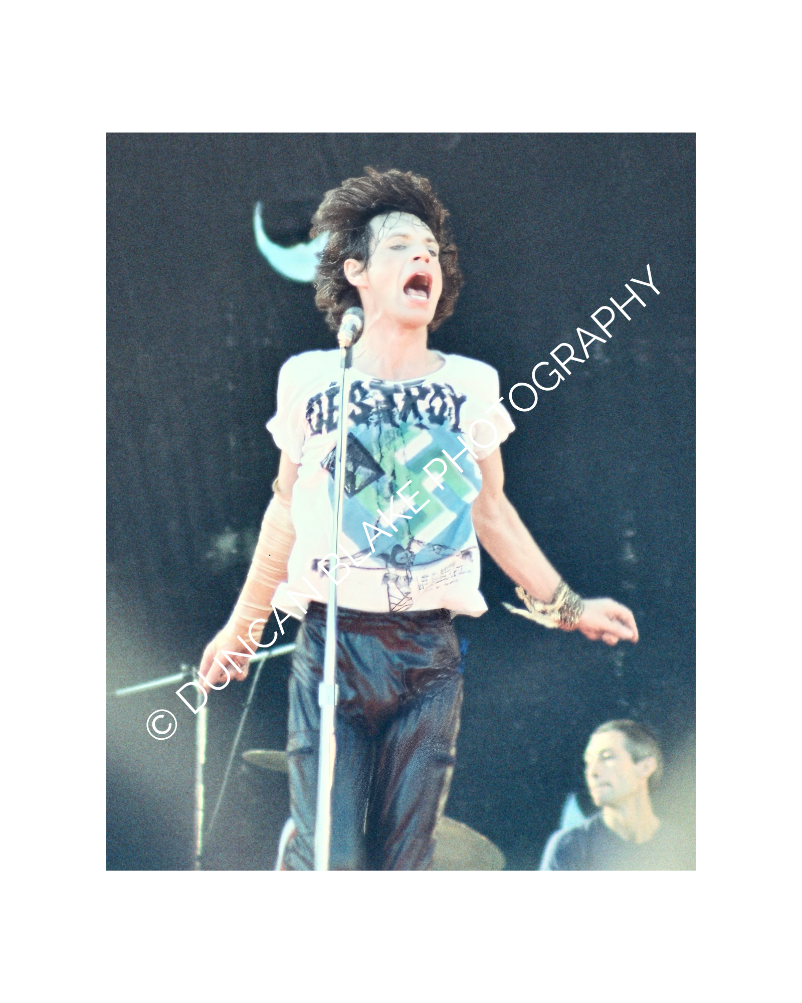 Mick Jagger of The Rolling Stones Limited Edition Photograph (1978) - Digital Download