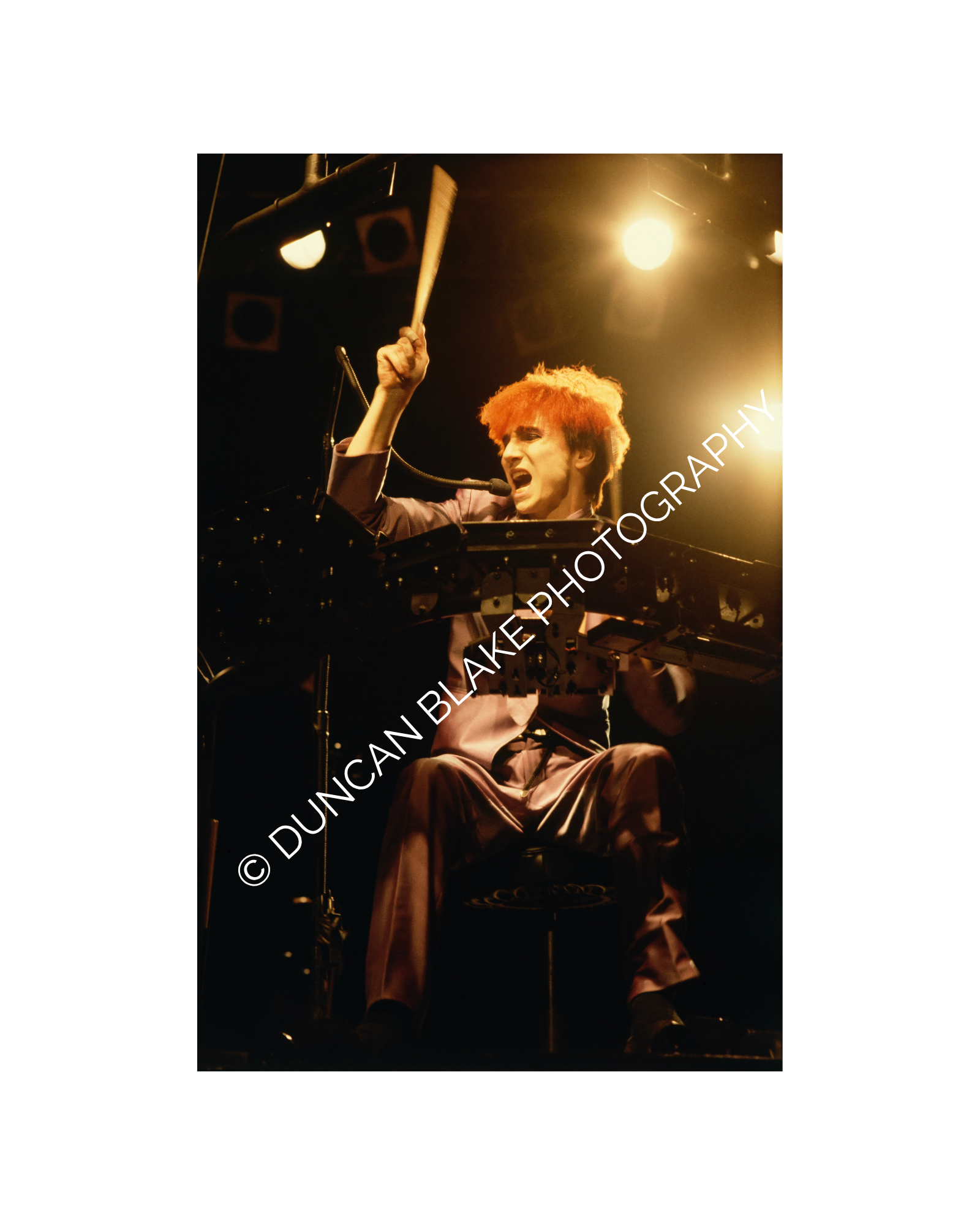 Terry Bozzio of Missing Persons Limited Edition Photograph (1984) - Digital Download