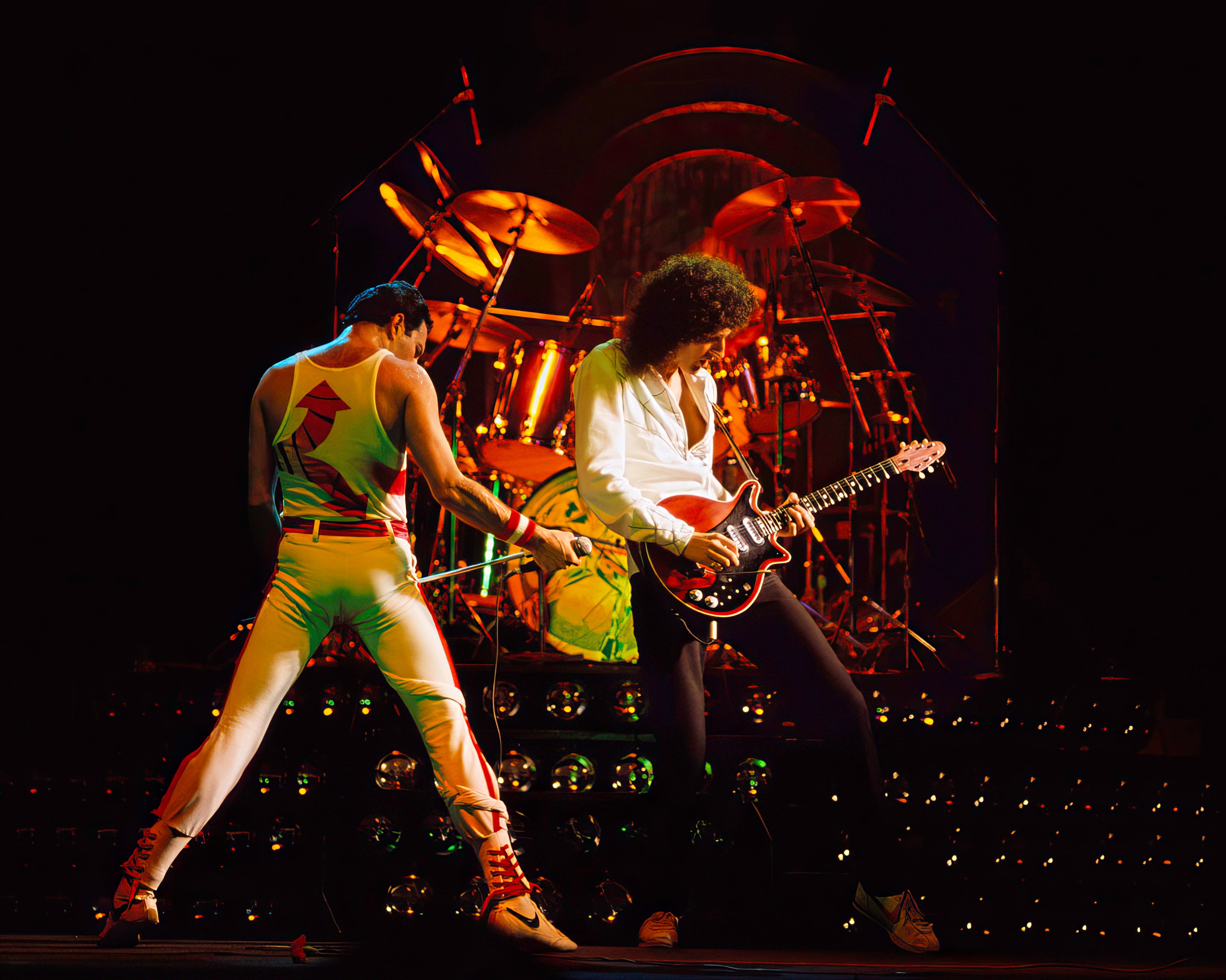 Freddie Mercury & Brian May of Queen Limited Edition Photograph (1982) - Digital Download