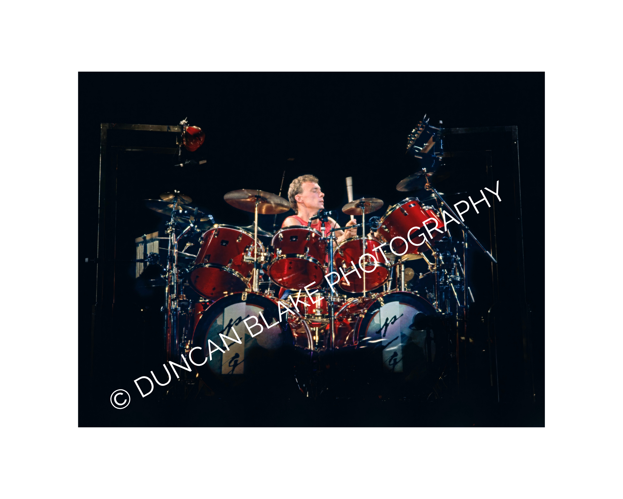 Neil Peart of Rush Limited Edition Photograph (1986) - Digital Download