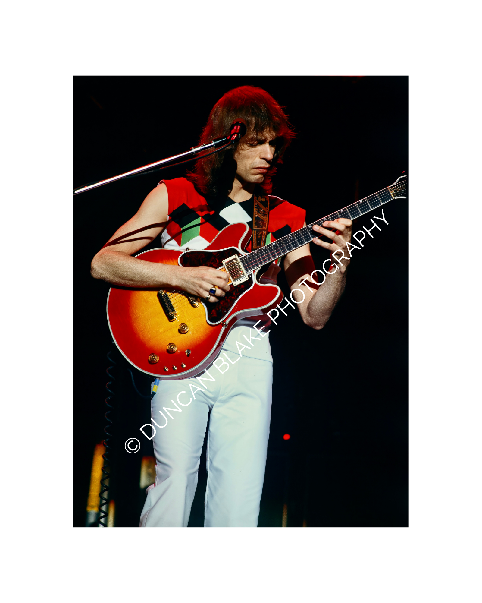 Steve Howe of Asia Limited Edition Photograph (1982) - Digital Download