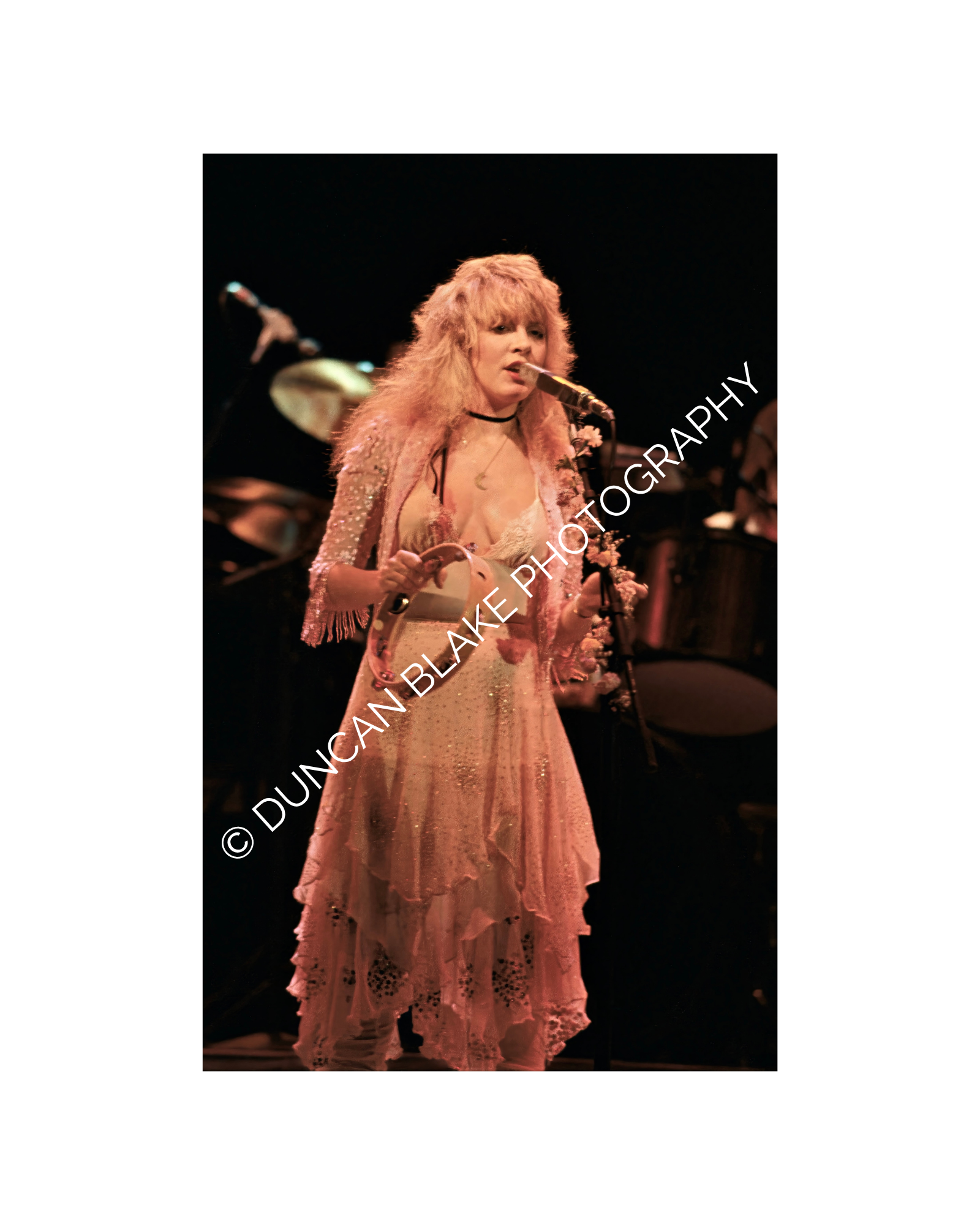 Stevie Nicks of Fleetwood Mac / Mirage Tour Limited Edition Photograph (1982) - Digital Download