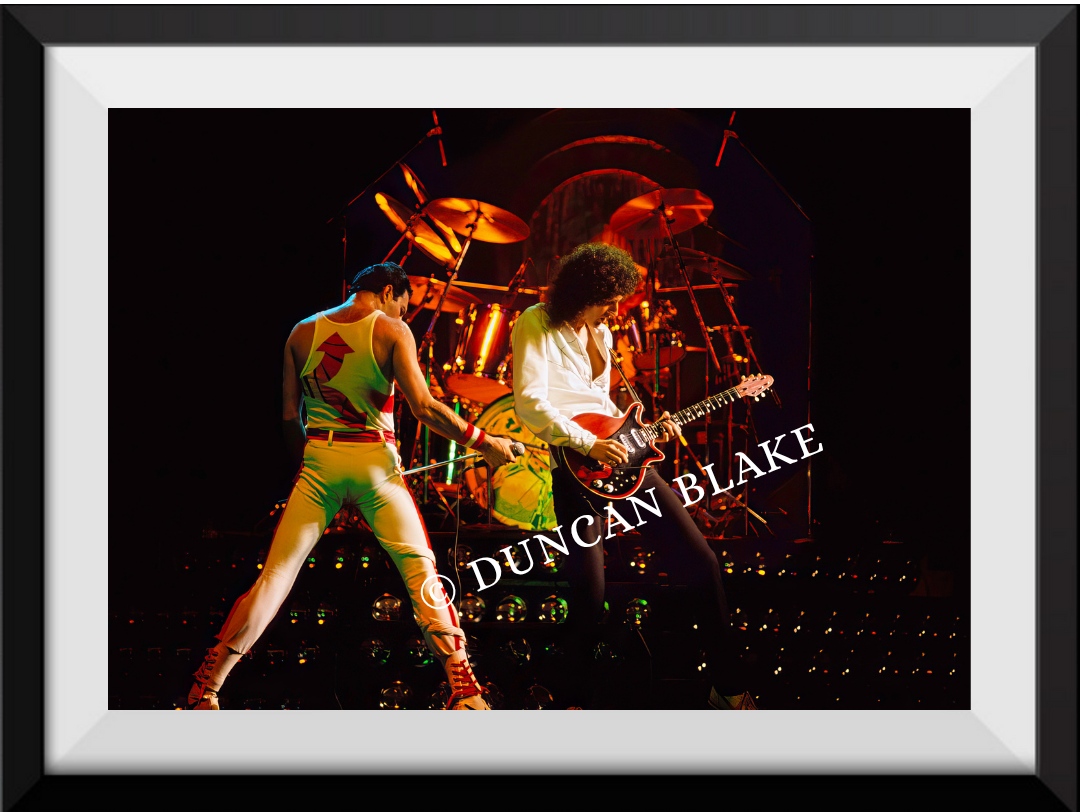 Freddie Mercury & Brian May of Queen Limited Edition Photograph (1982)