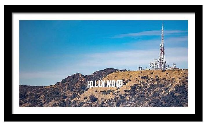 Vintage Hollywood Sign