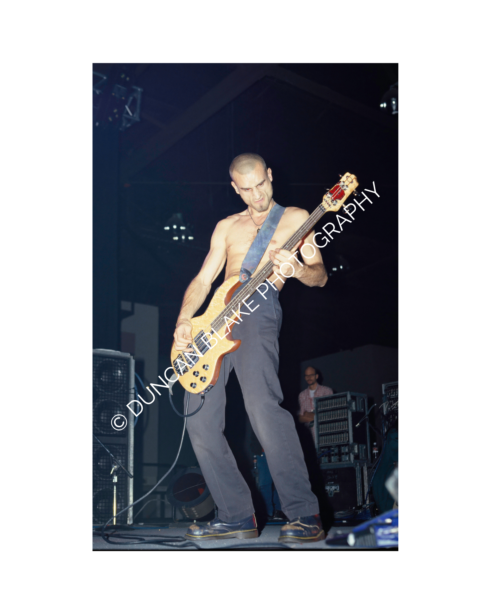 Justin Chancellor of Tool Limited Edition Photograph (1995) - Digital Download