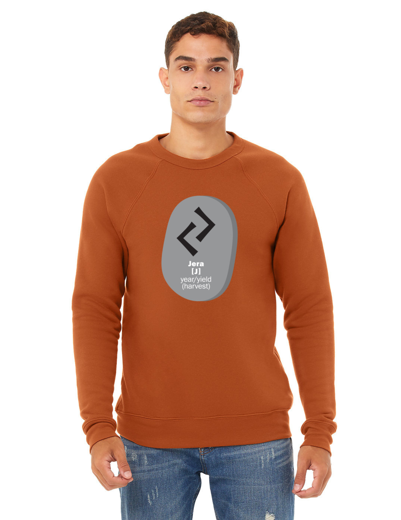 Mens Viking Jera Rune Sweatshirt