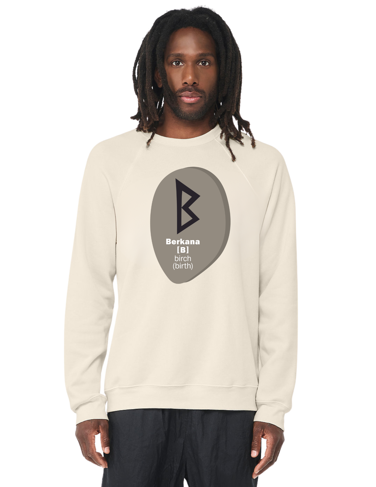 Mens Viking Berkana Rune Sweatshirt