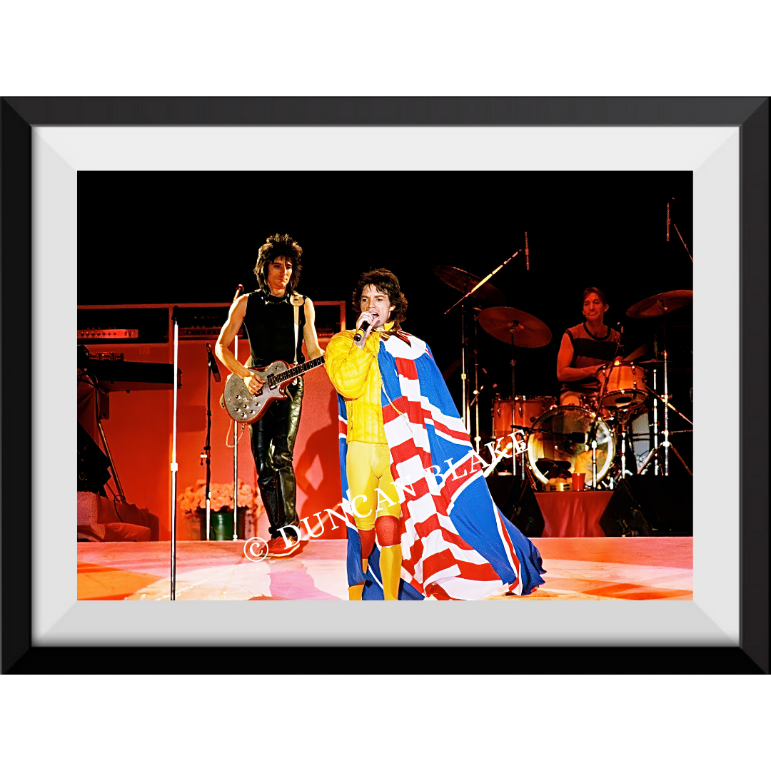 Mick Jagger of The Rolling Stones Limited Edition Photograph (1981)