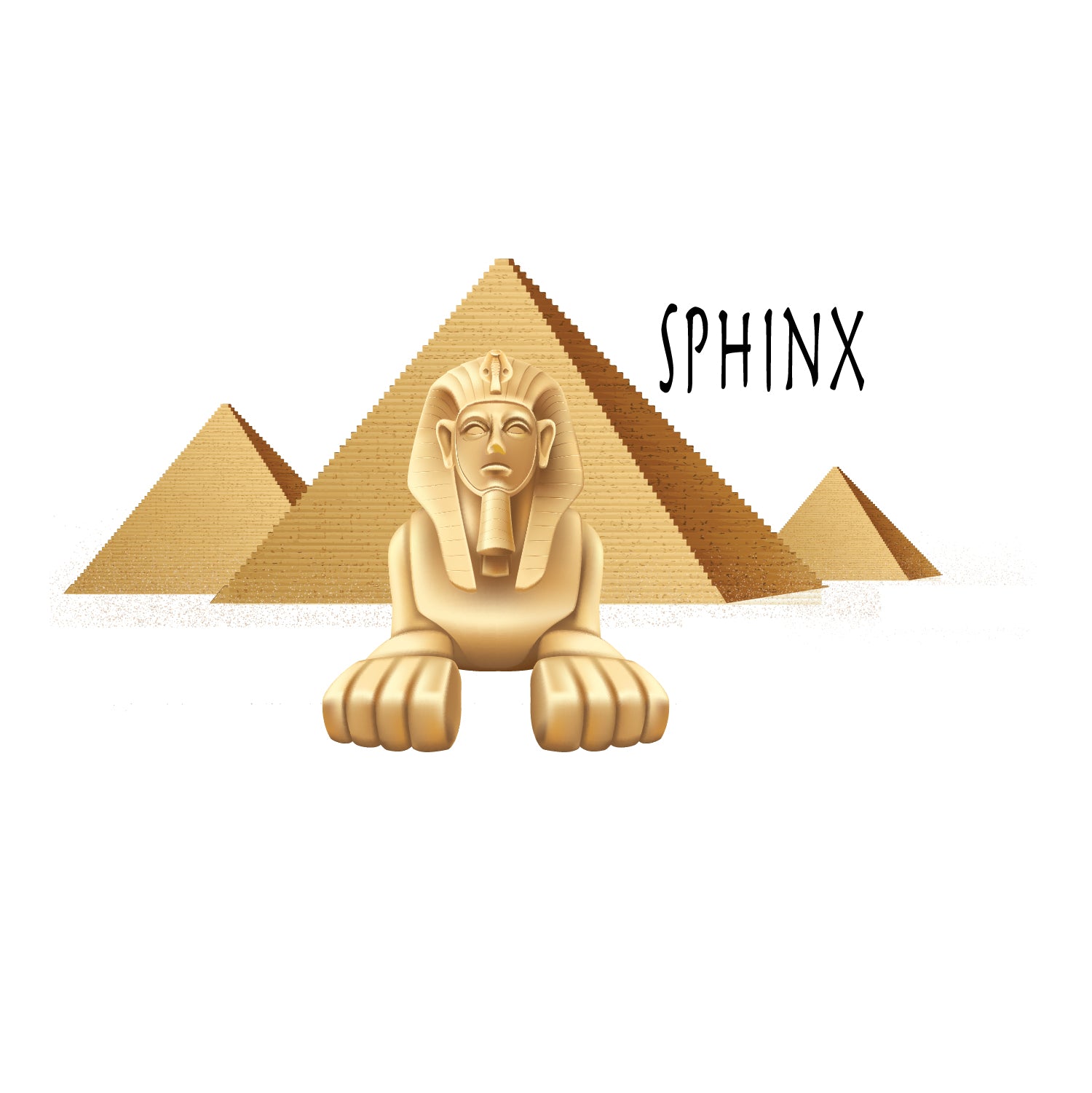 Womens Egyptian Sphinx Sweatshirt