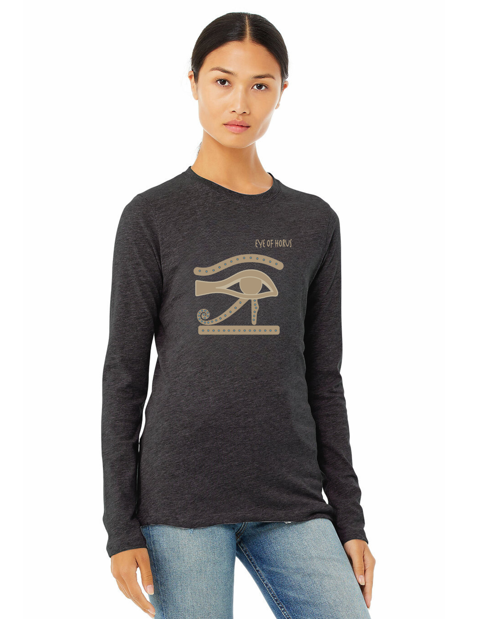 Womens Eye of Horus Long Sleeve